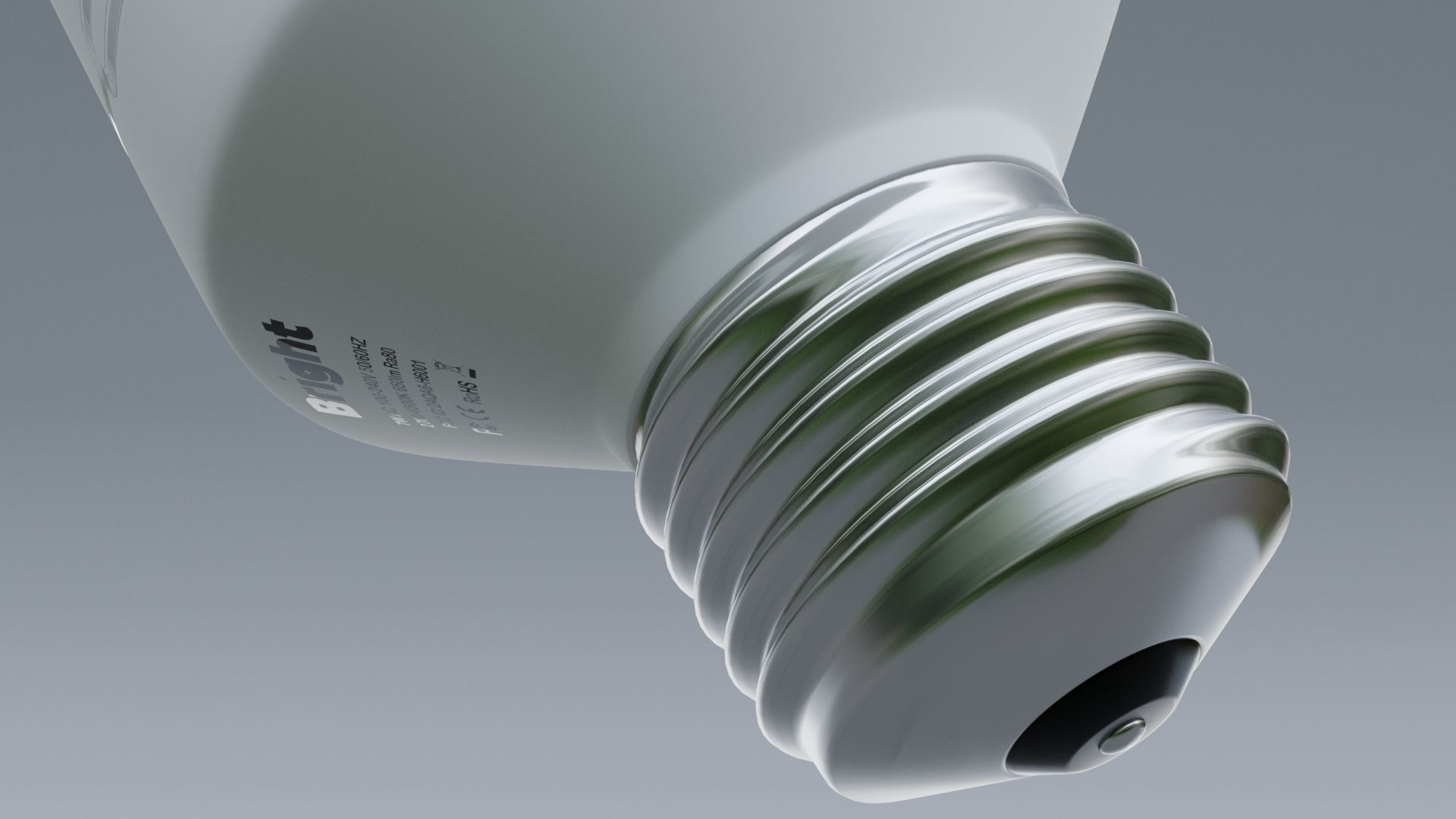 Light Bulb Low-poly 3D model_6