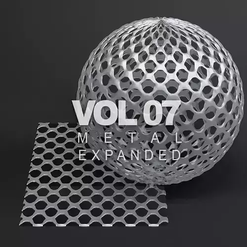 Metal vol07 Expanded 8K Seamless PBR Materials Texture