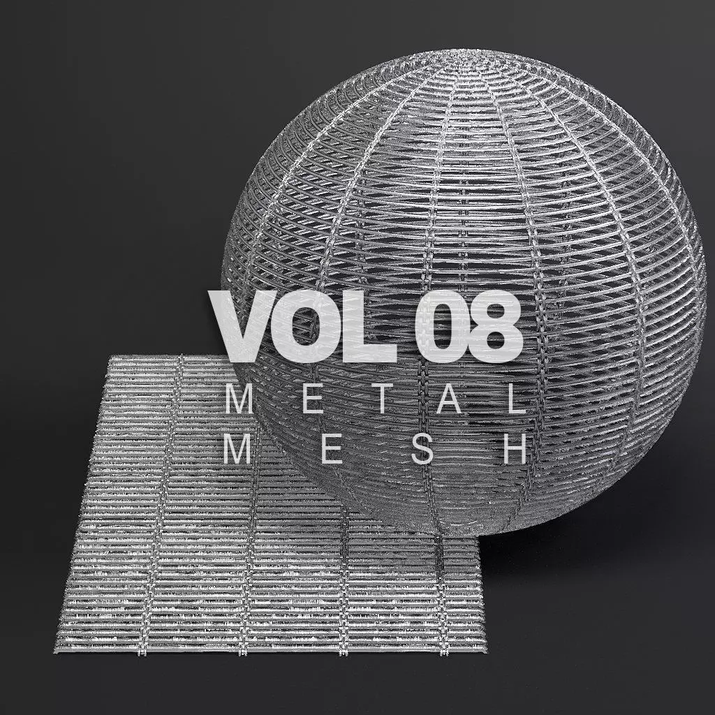 Metal vol08 Mesh 8K Seamless PBR Materials Texture_0