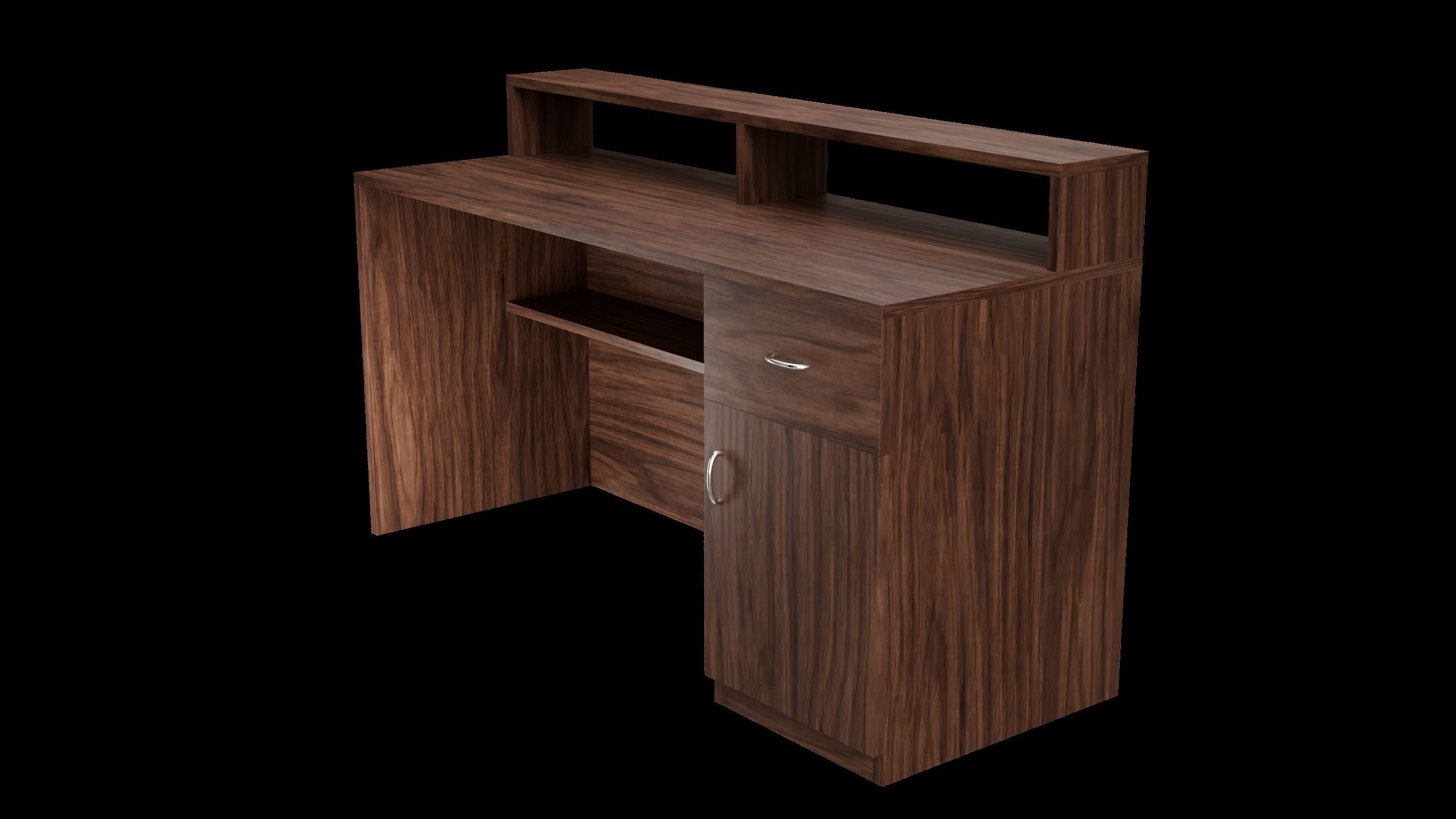 Computer Table 3D model_1