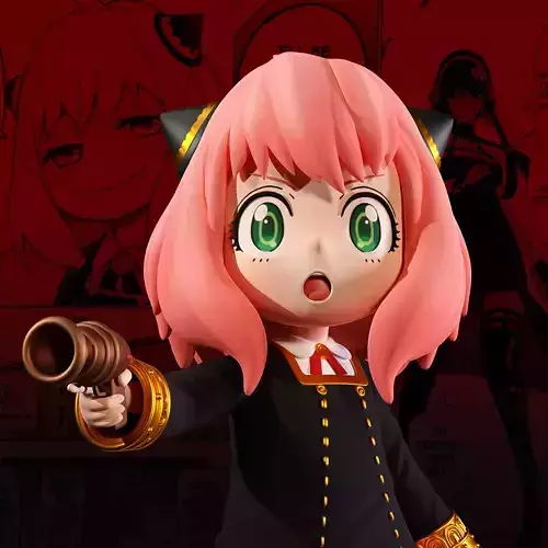 Anya Forger 3D print model