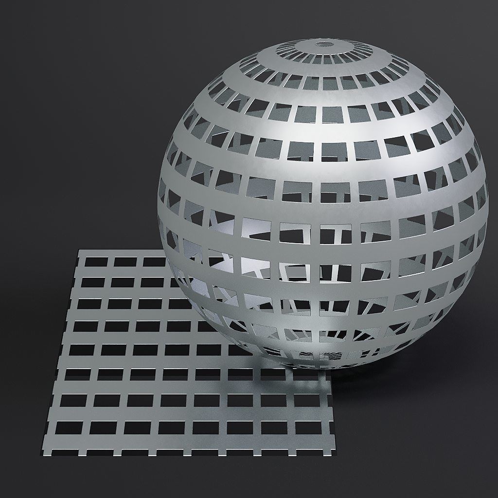 Metal vol10 Perforated 8K Seamless PBR Materials Texture_16