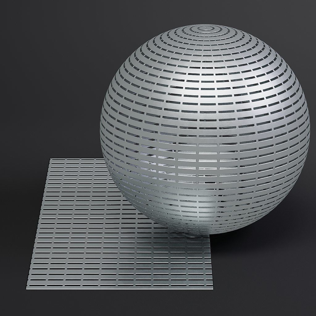 Metal vol10 Perforated 8K Seamless PBR Materials Texture_18