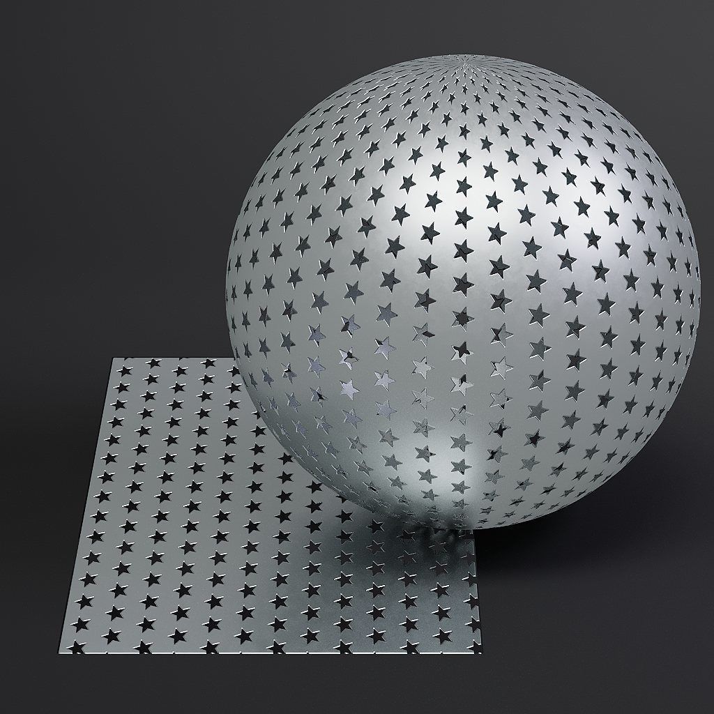 Metal vol10 Perforated 8K Seamless PBR Materials Texture_29