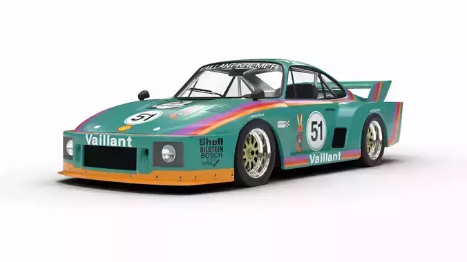 Porsche 935 K2 1977 Kremer  Racing 