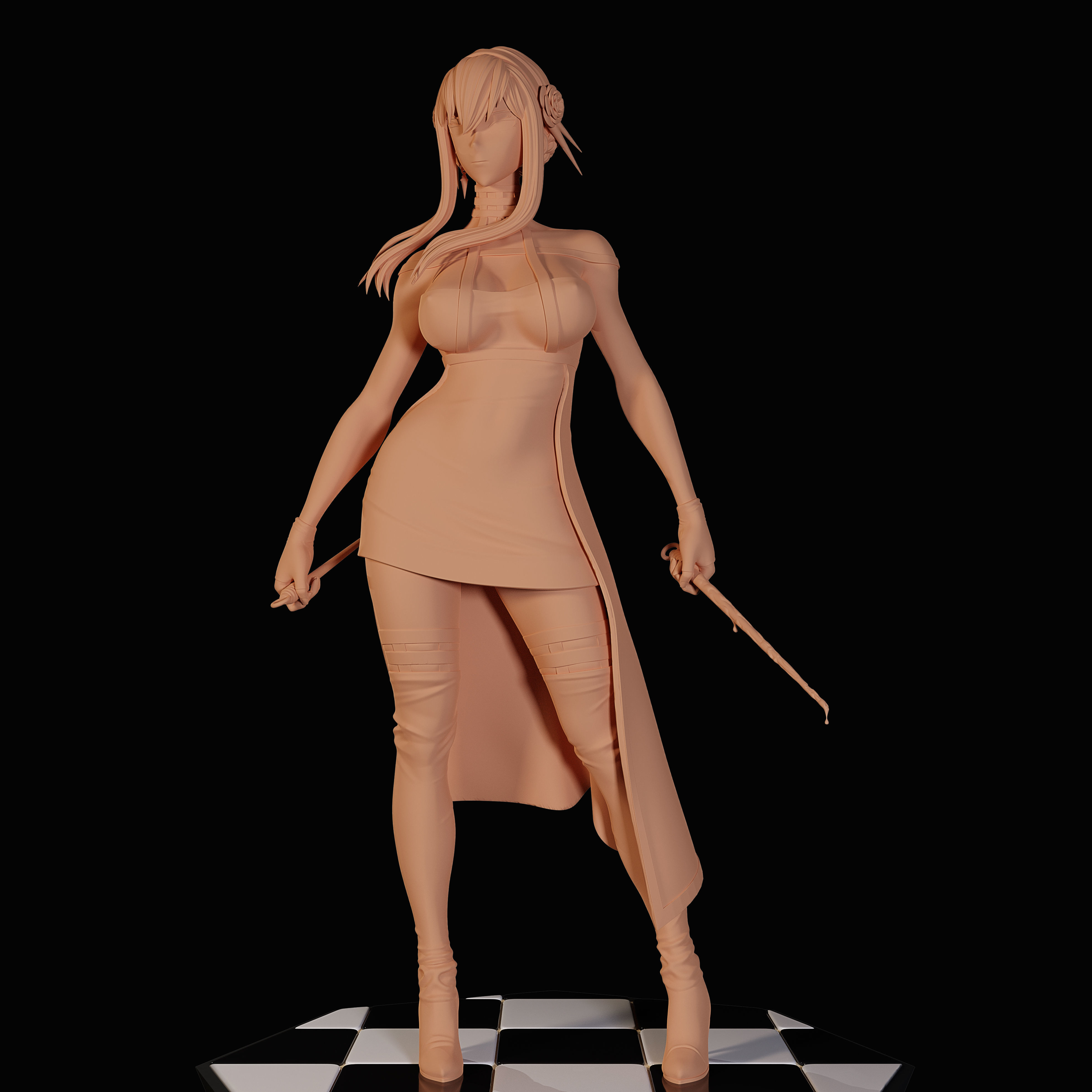 Yor Forger 3D print model_3