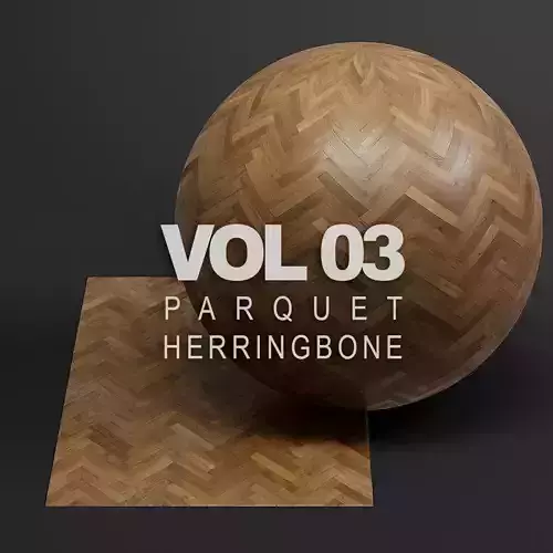 Parquet vol03 Herringbone 8K Seamless PBR Materials Texture