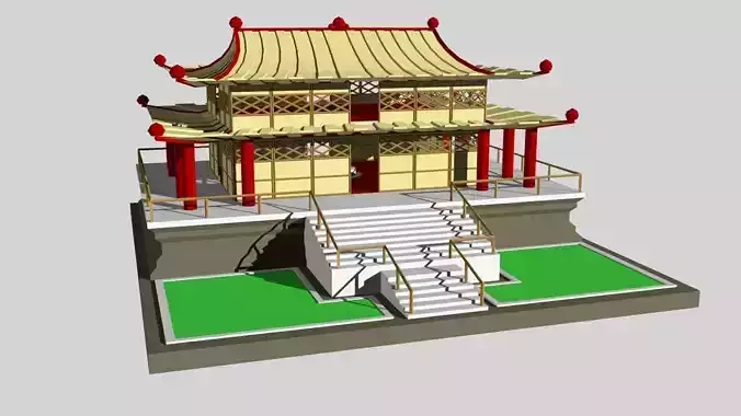 Temple made for game