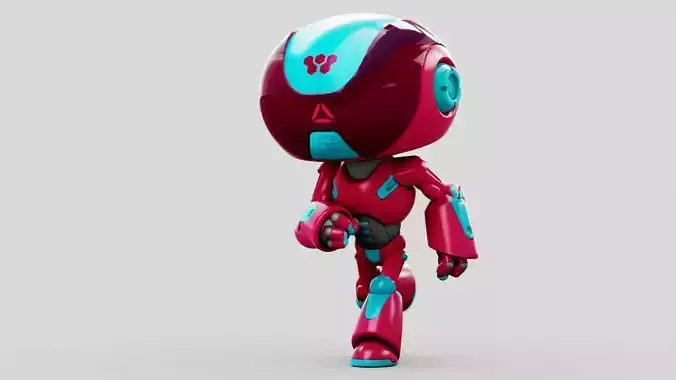 TOY BOT BENDY  RIGGED