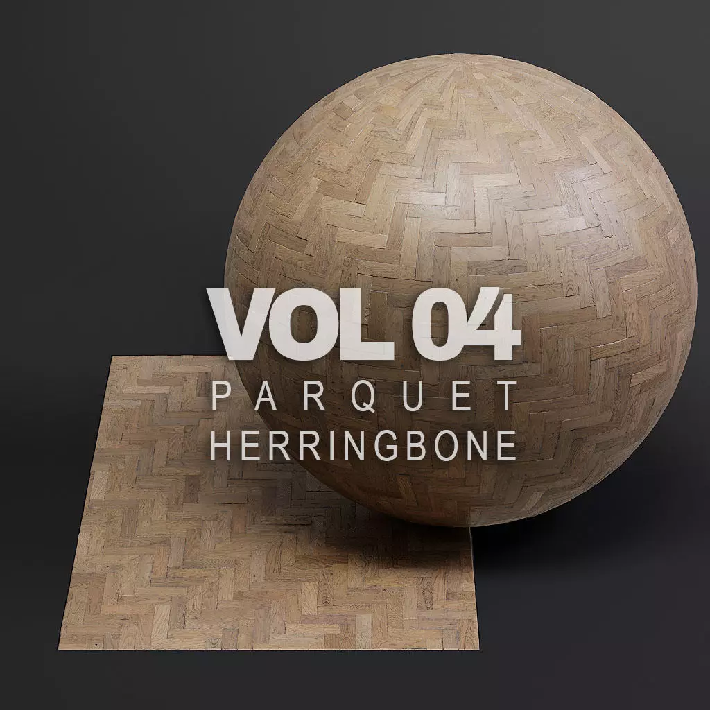 Parquet vol04 Herringbone 8K Seamless PBR Materials Texture_0
