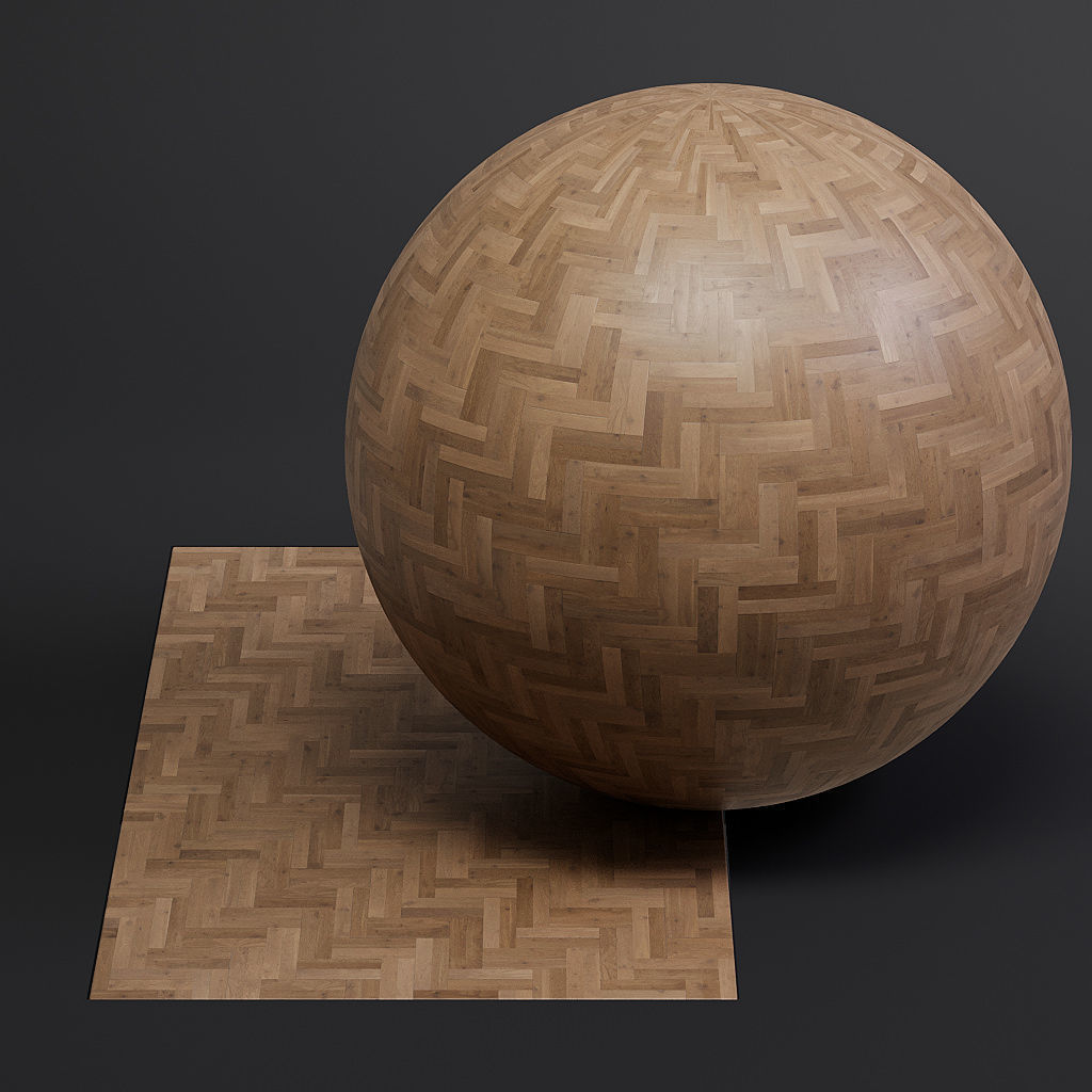 Parquet vol04 Herringbone 8K Seamless PBR Materials Texture_3