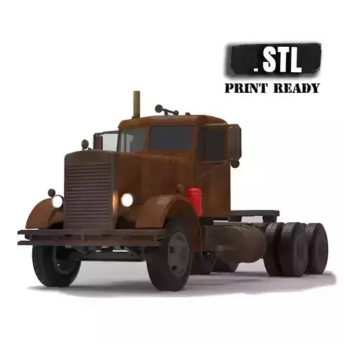  STL files American Industrial Truck 281 From The Movie Duel  3D print model