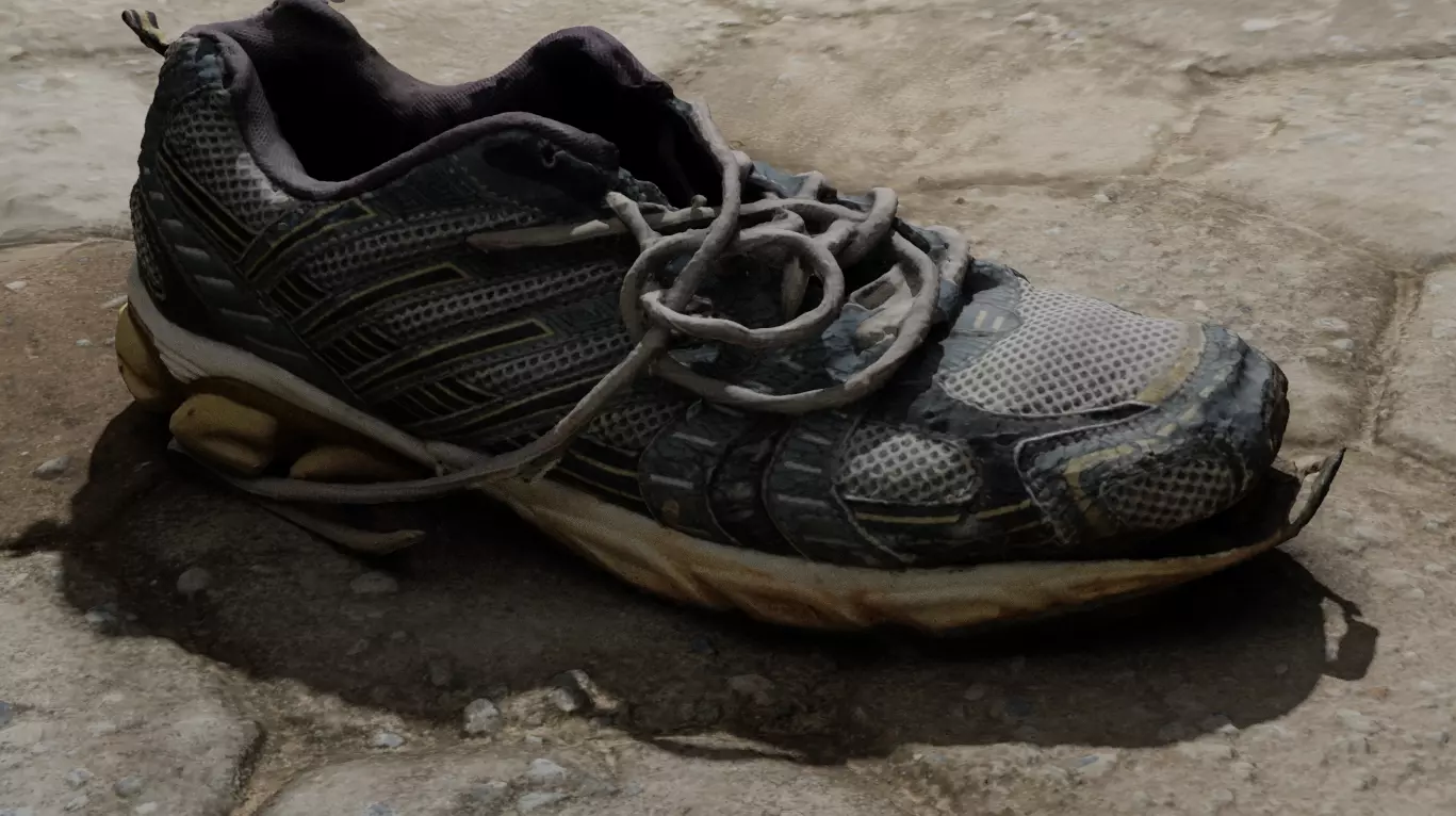 Old shoe 3d scan Free 3D model