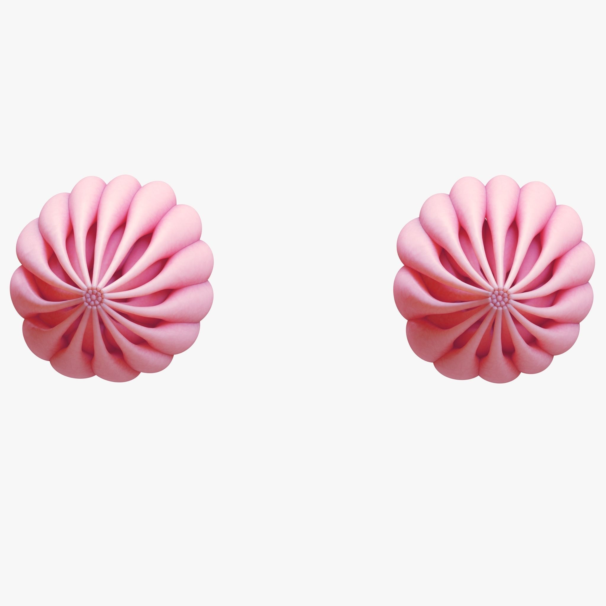 Mammary Gland Anatomy 3D model_4