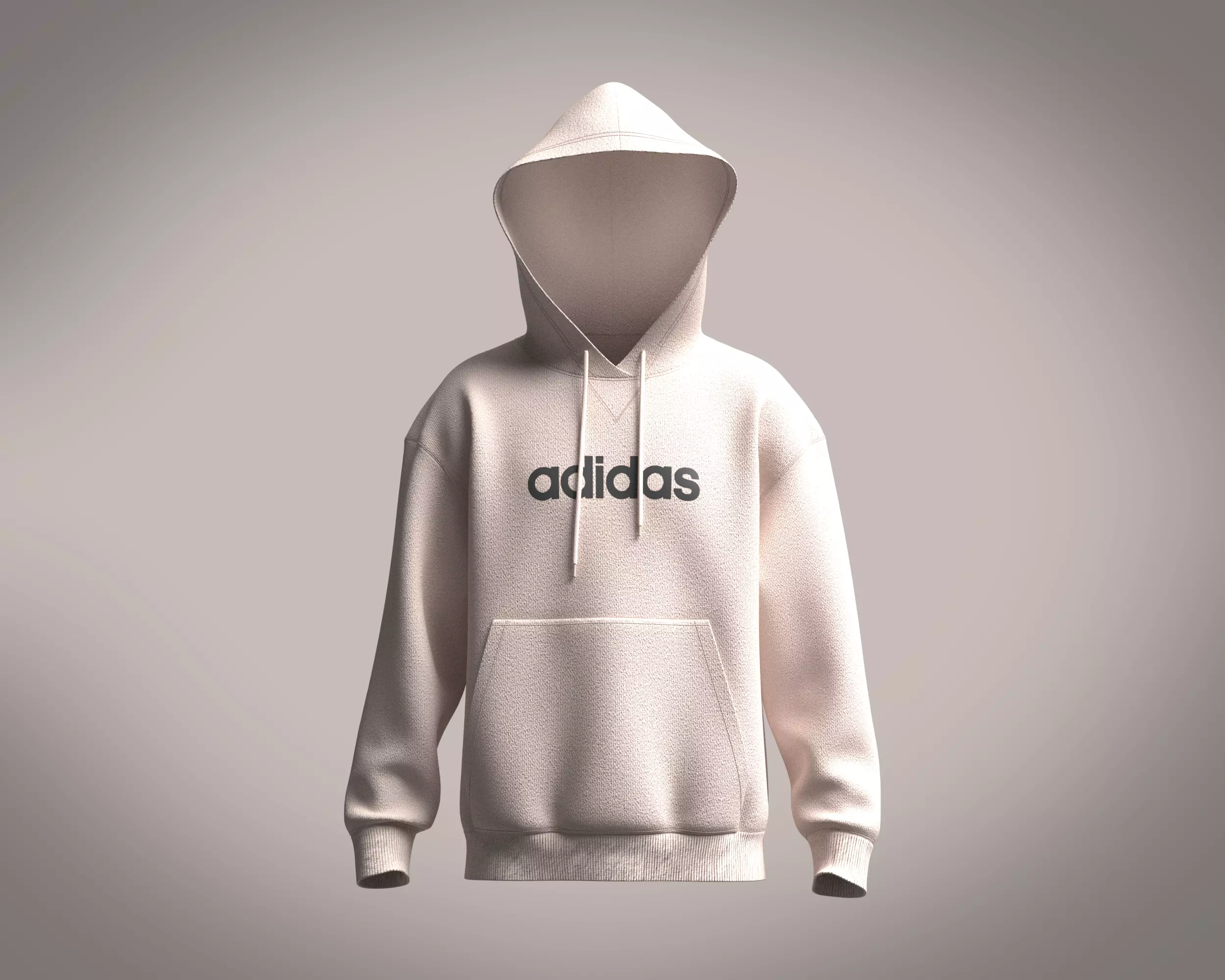 Adidas All-SZN Fleece Graphic Hoodie 3D model