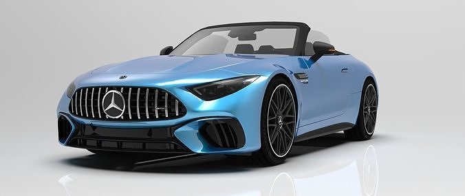 2023 Mercedes-Benz AMG SL63 3D model | CGTrader
