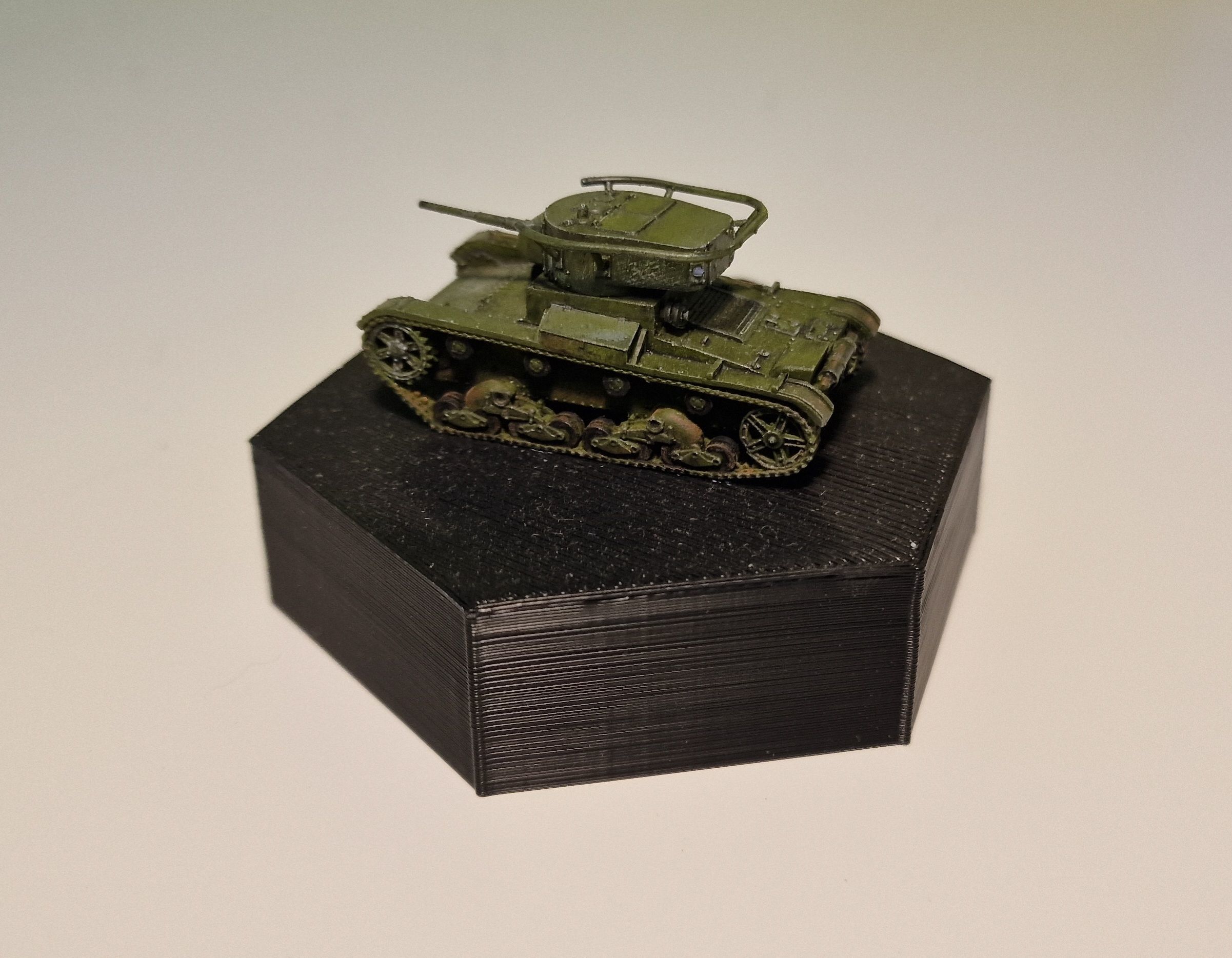 T-26 Mod 1933 - Light tank - 1-100 scale 3D print model_10