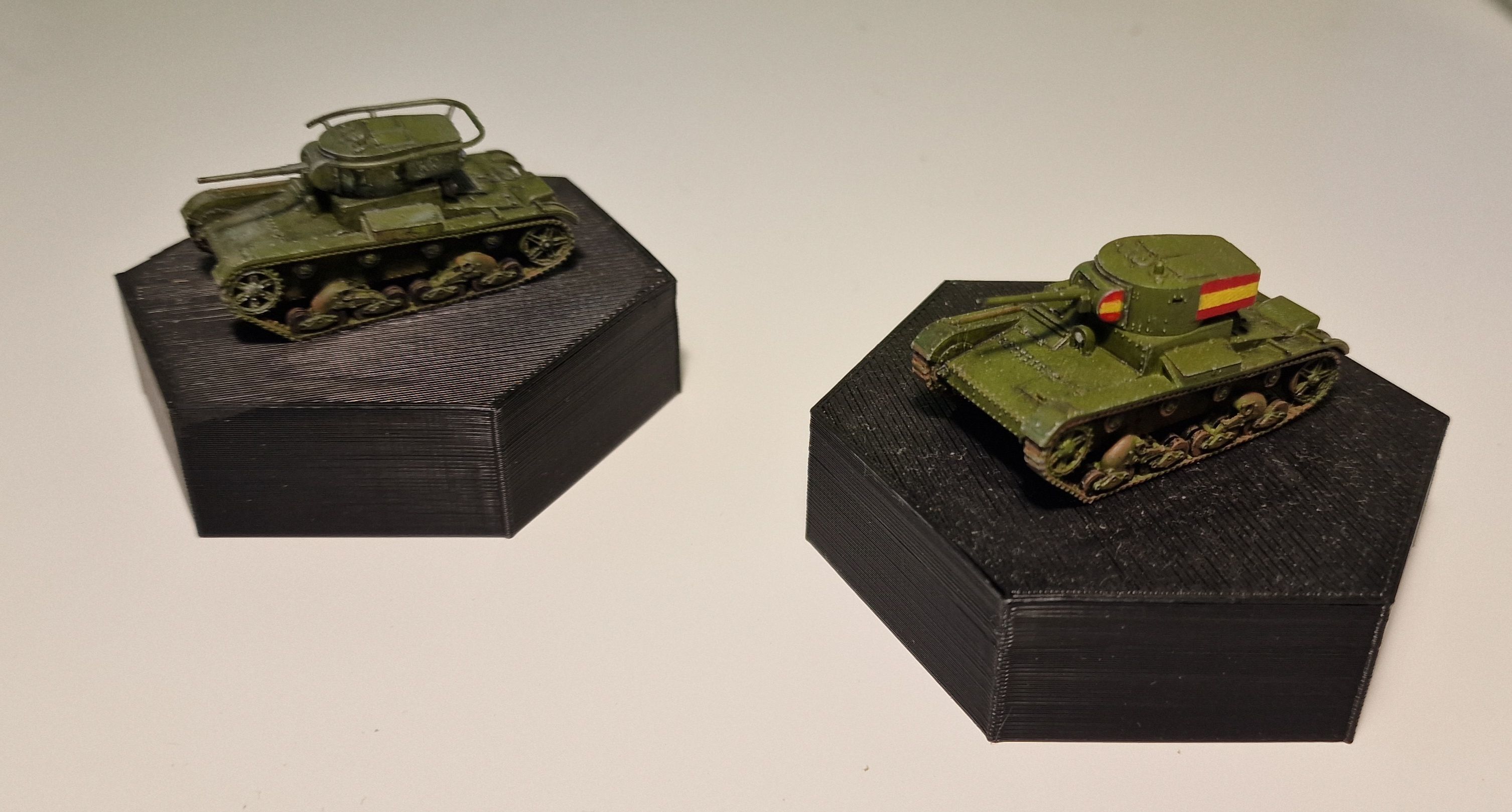 T-26 Mod 1933 - Light tank - 1-100 scale 3D print model_8