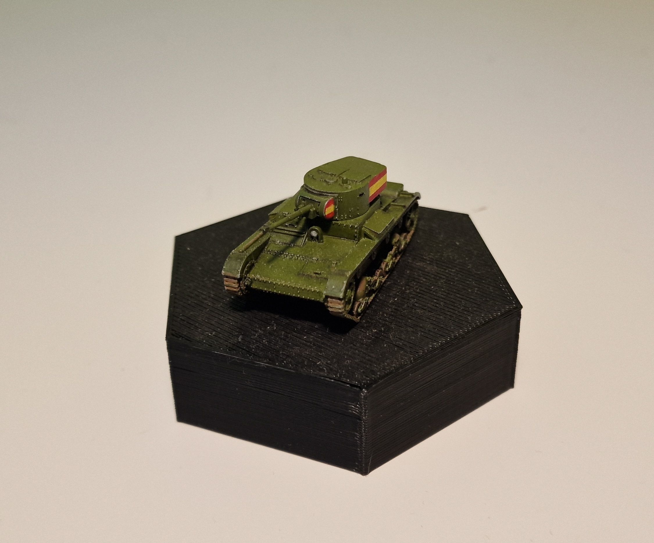 T-26 Mod 1933 - Light tank - 1-100 scale 3D print model_11