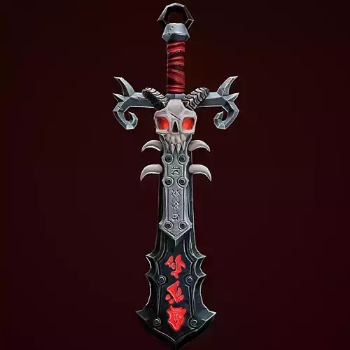 Stylize Skull Sword