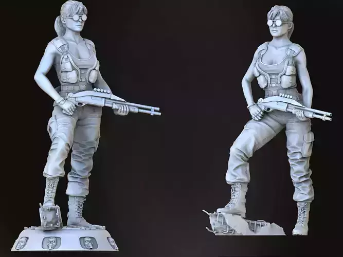 Sarah Connor 3D print model