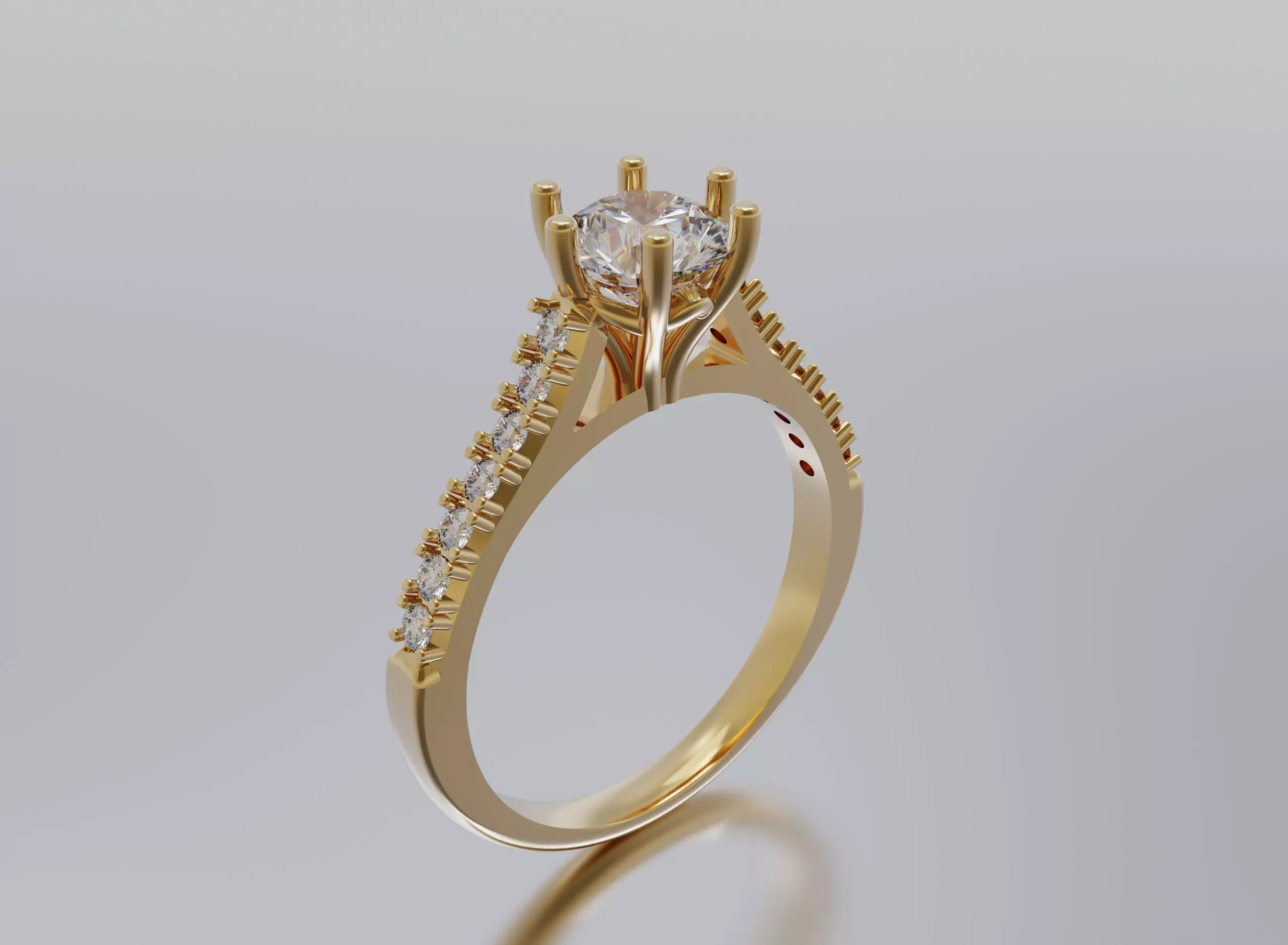 ring ring 3D print model_0