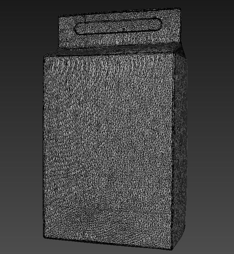 MRE Russian army individual ration food 3D model_12