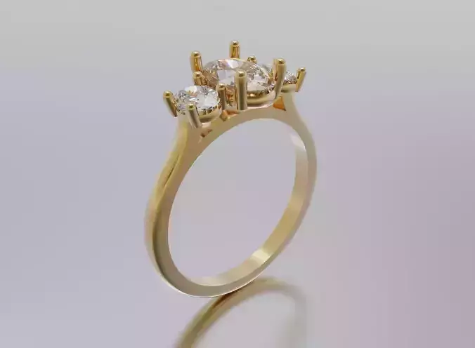 ring ring 3D print model ring ring 3D print model