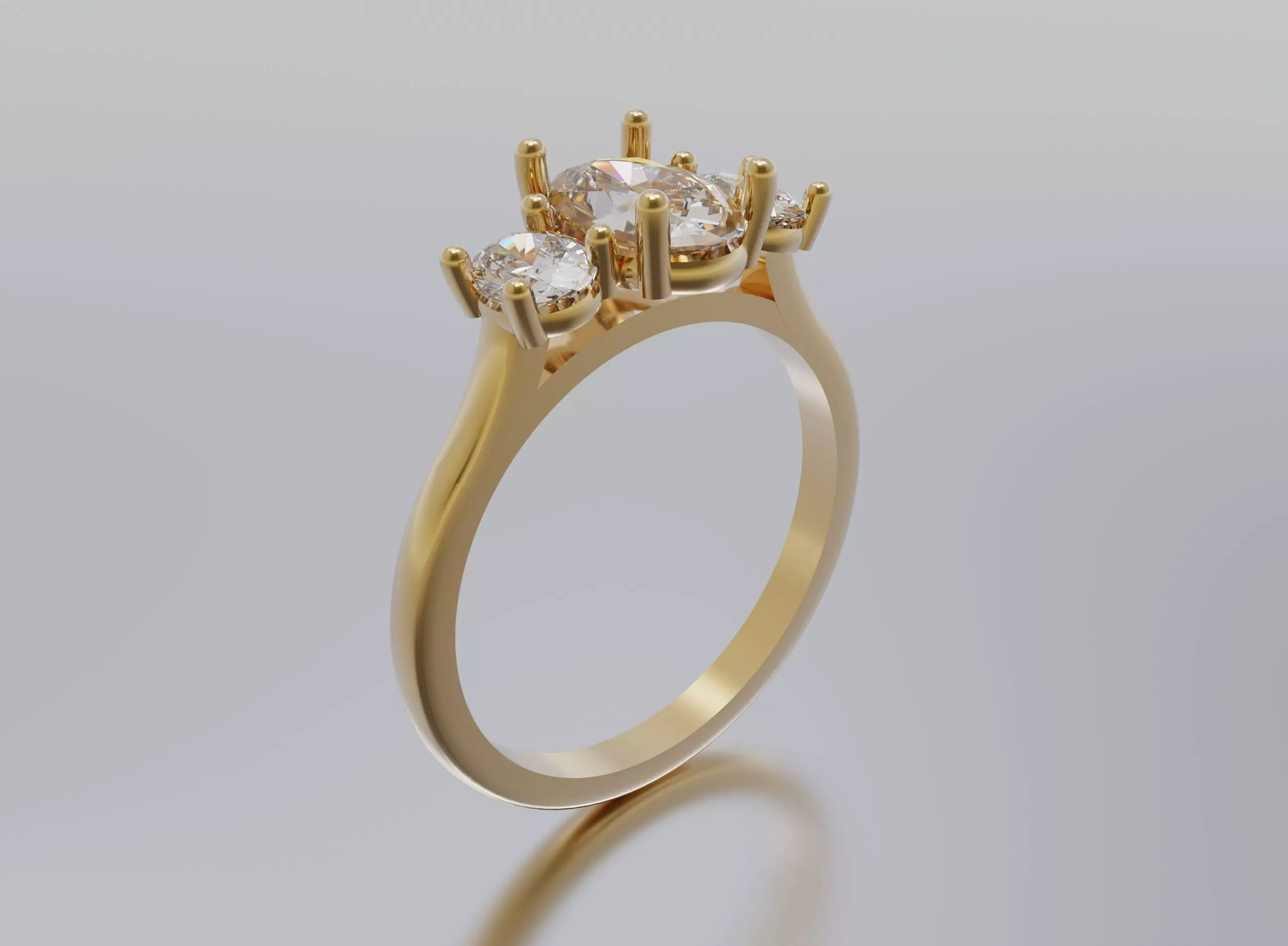 ring ring 3D print model_0