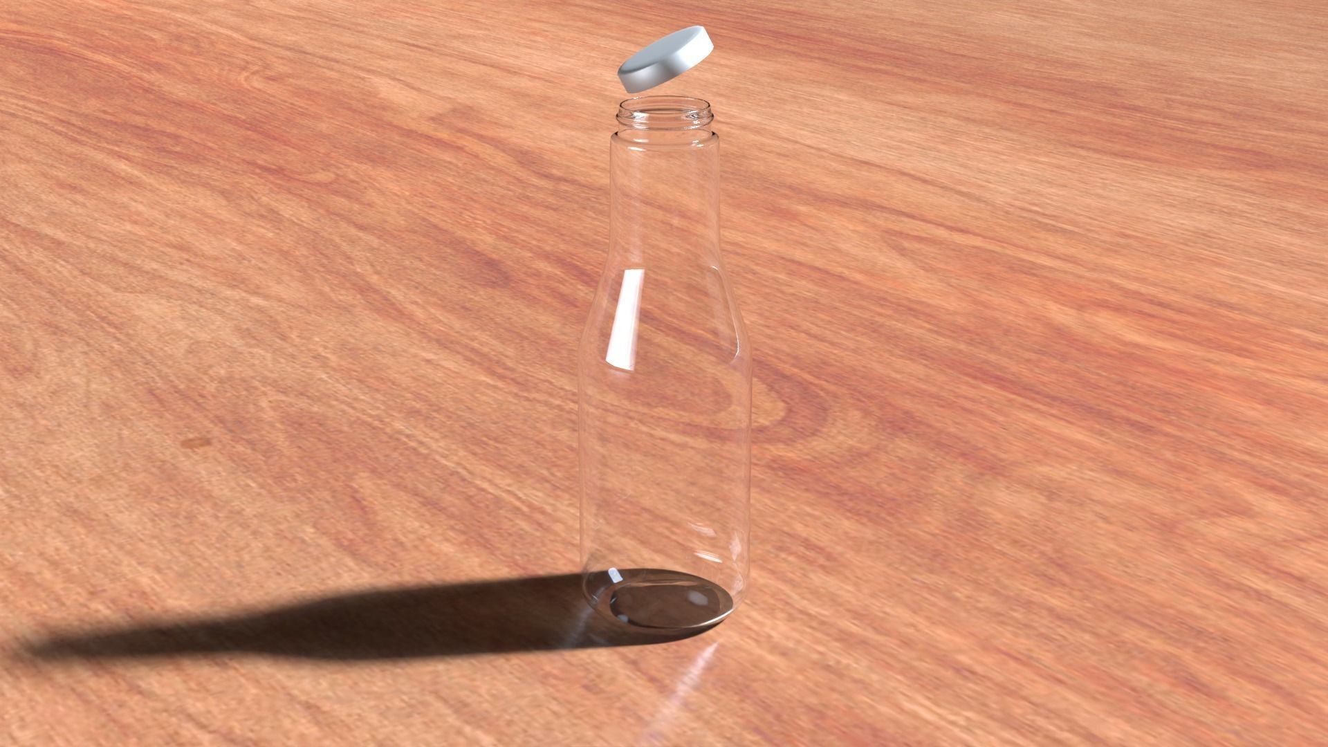 glass bottles collection  3D model_1
