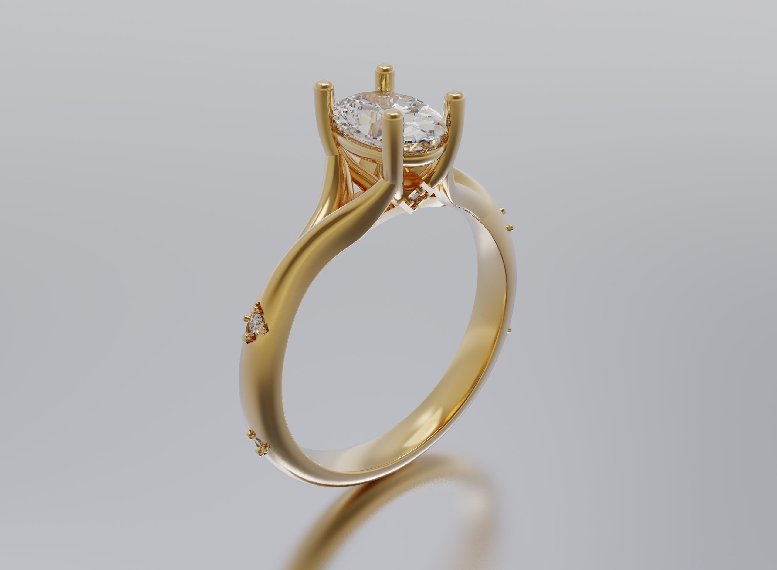 ring ring 3D print model_2