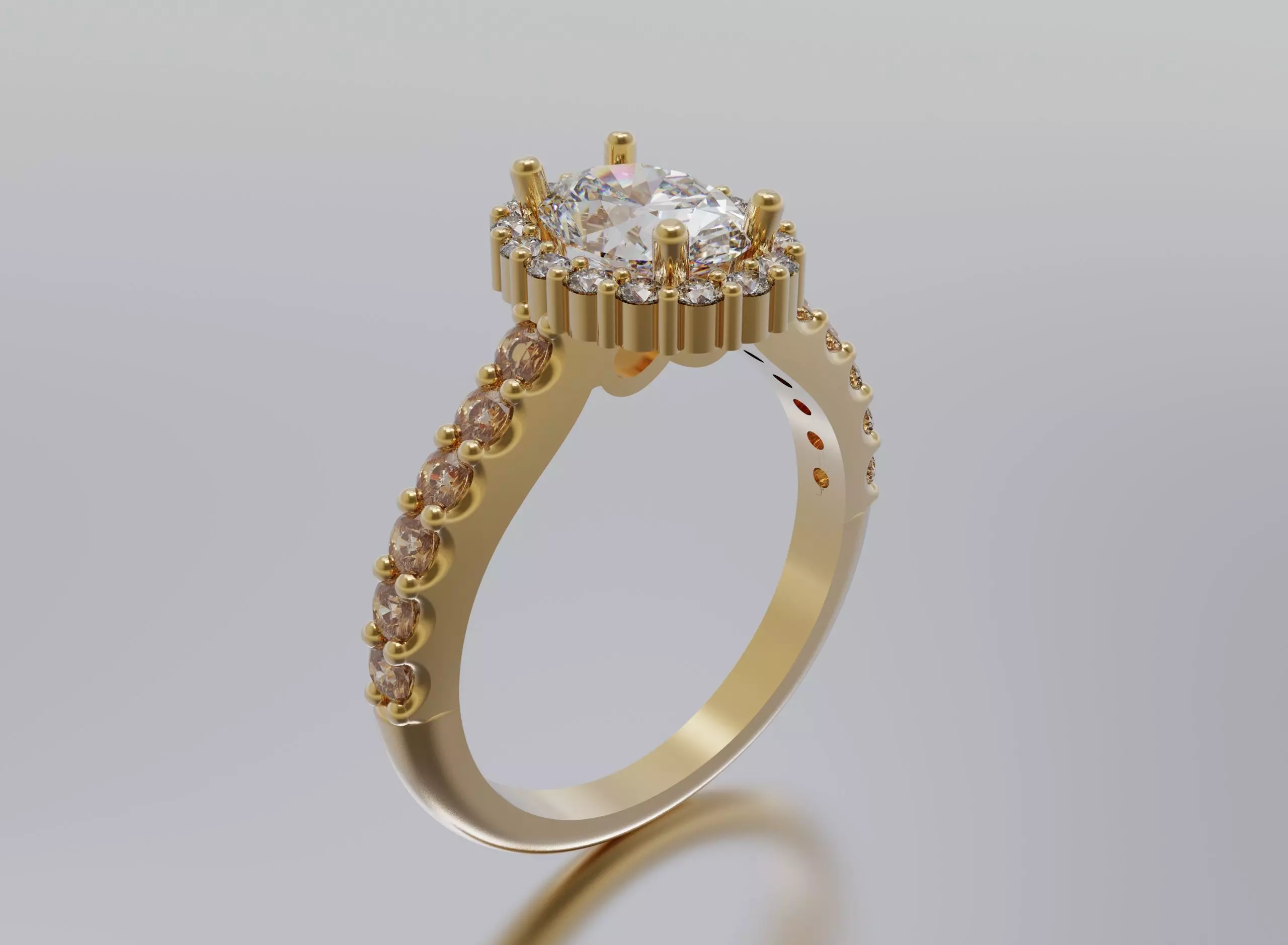 ring ring 3D print model_0