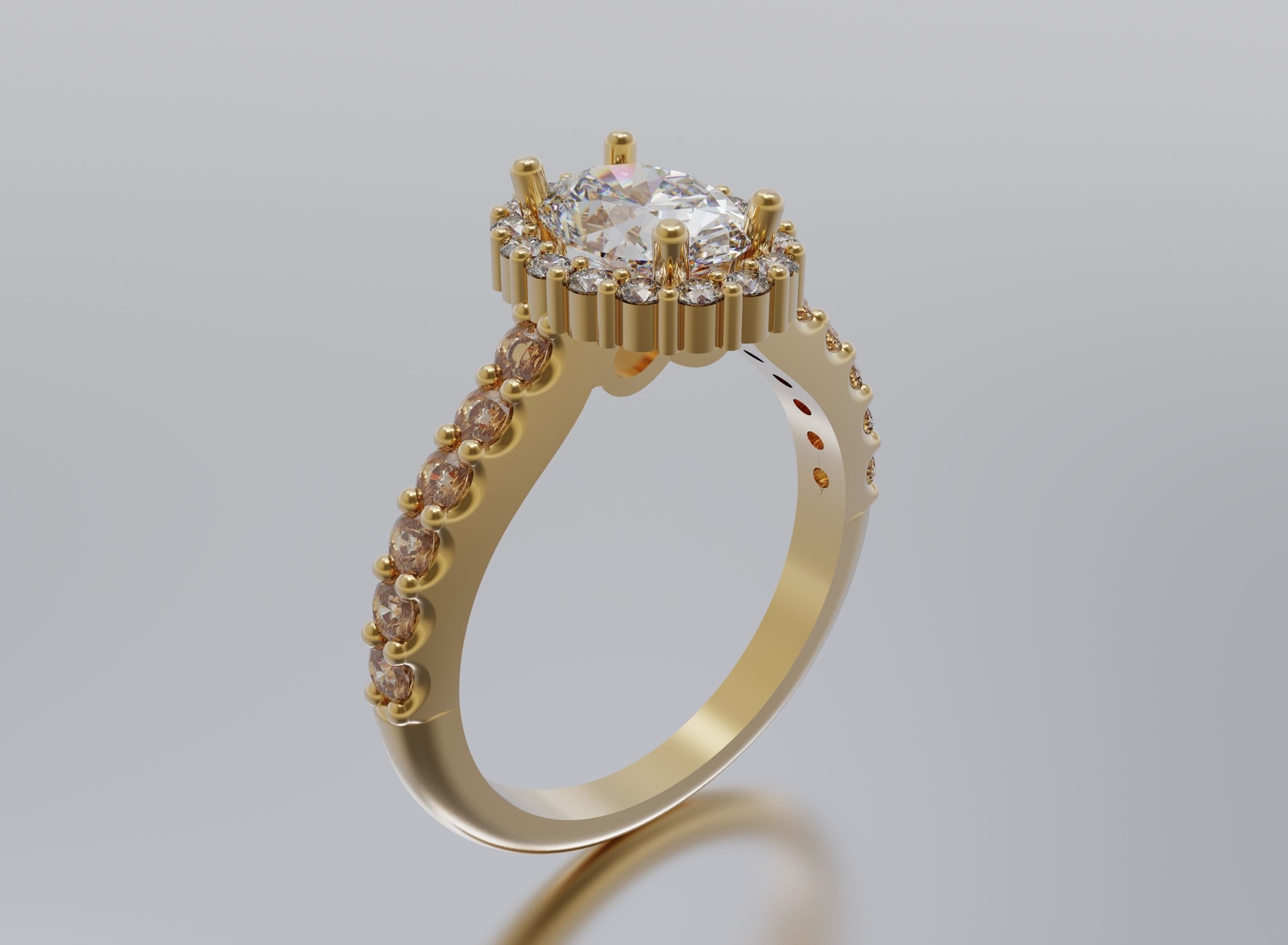 ring ring 3D print model_1