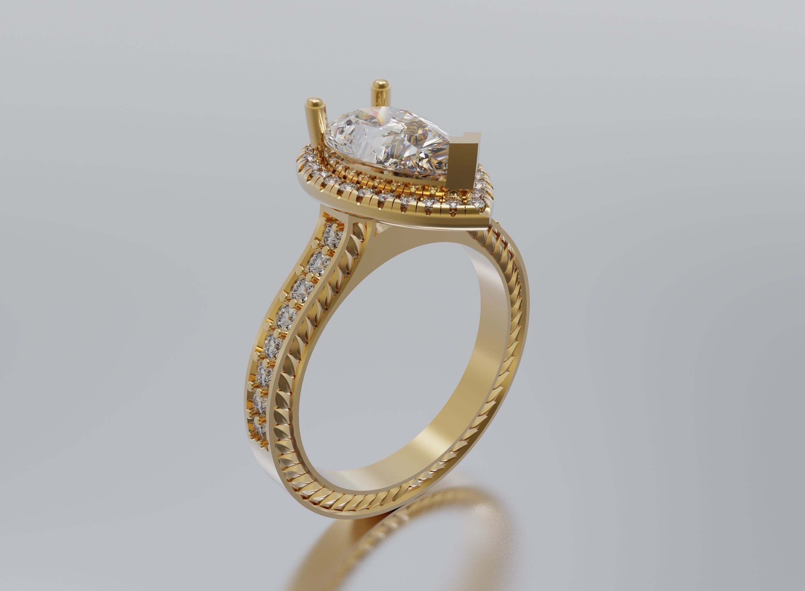 ring ring 3D print model_2