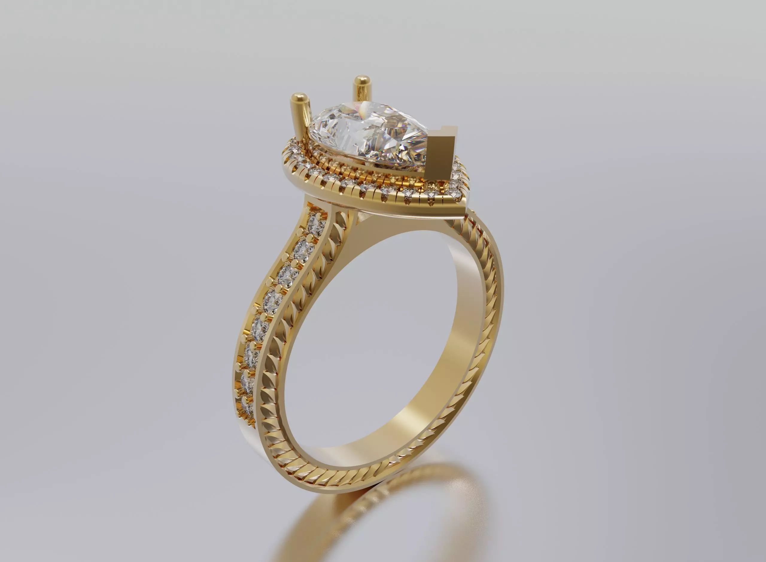 ring ring 3D print model_0