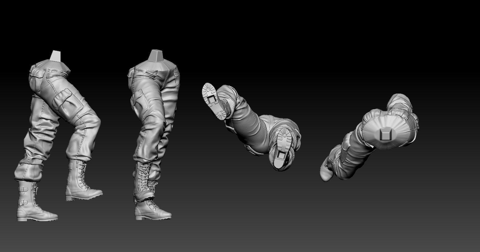 Sarah Connor 3D print model_11