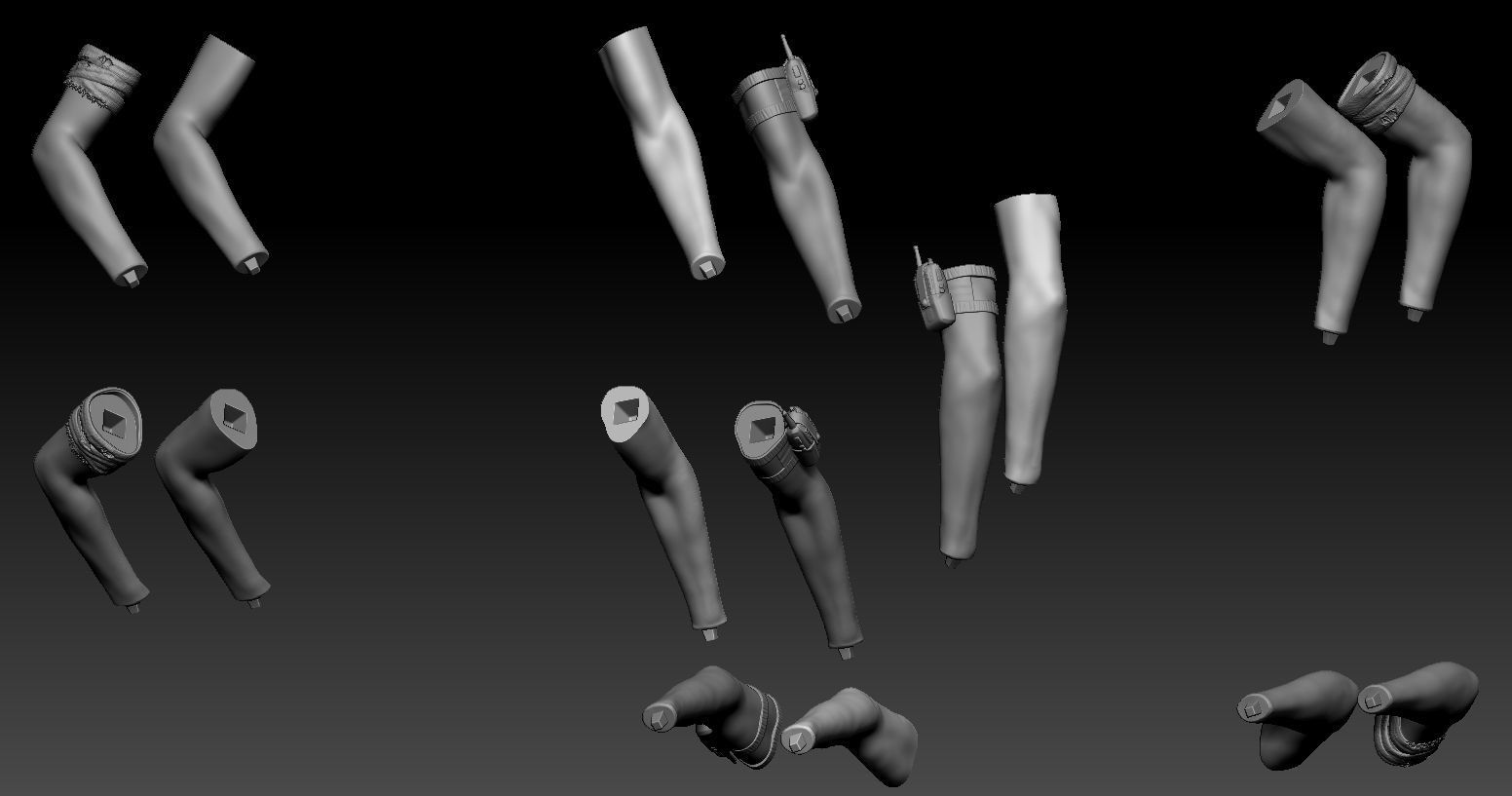 Sarah Connor 3D print model_14