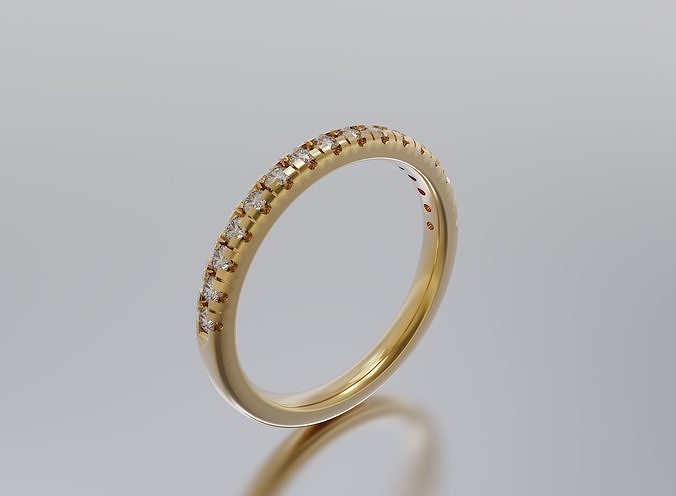 wedding band 3D print model