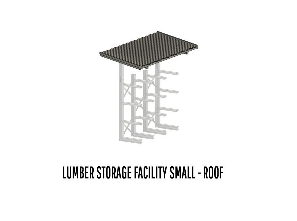 BUILD-0009 Lumber storage set H0-scale 3D print model_8