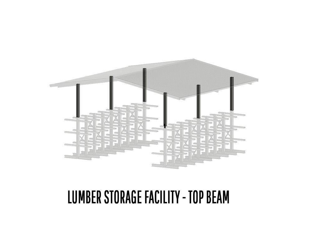 BUILD-0009 Lumber storage set H0-scale 3D print model_3