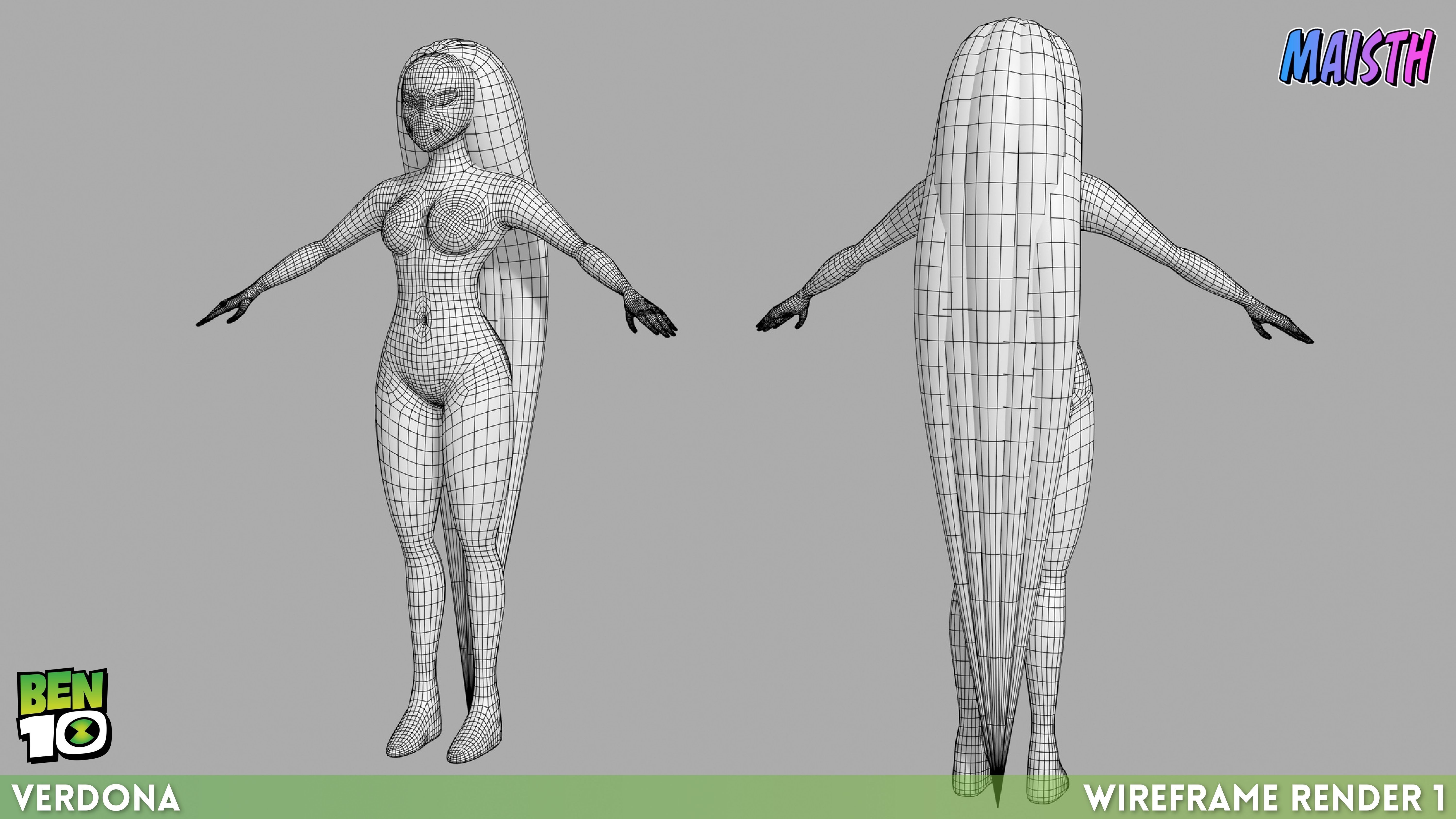 Verdona - Ben 10 - 3D Model 3D model_6