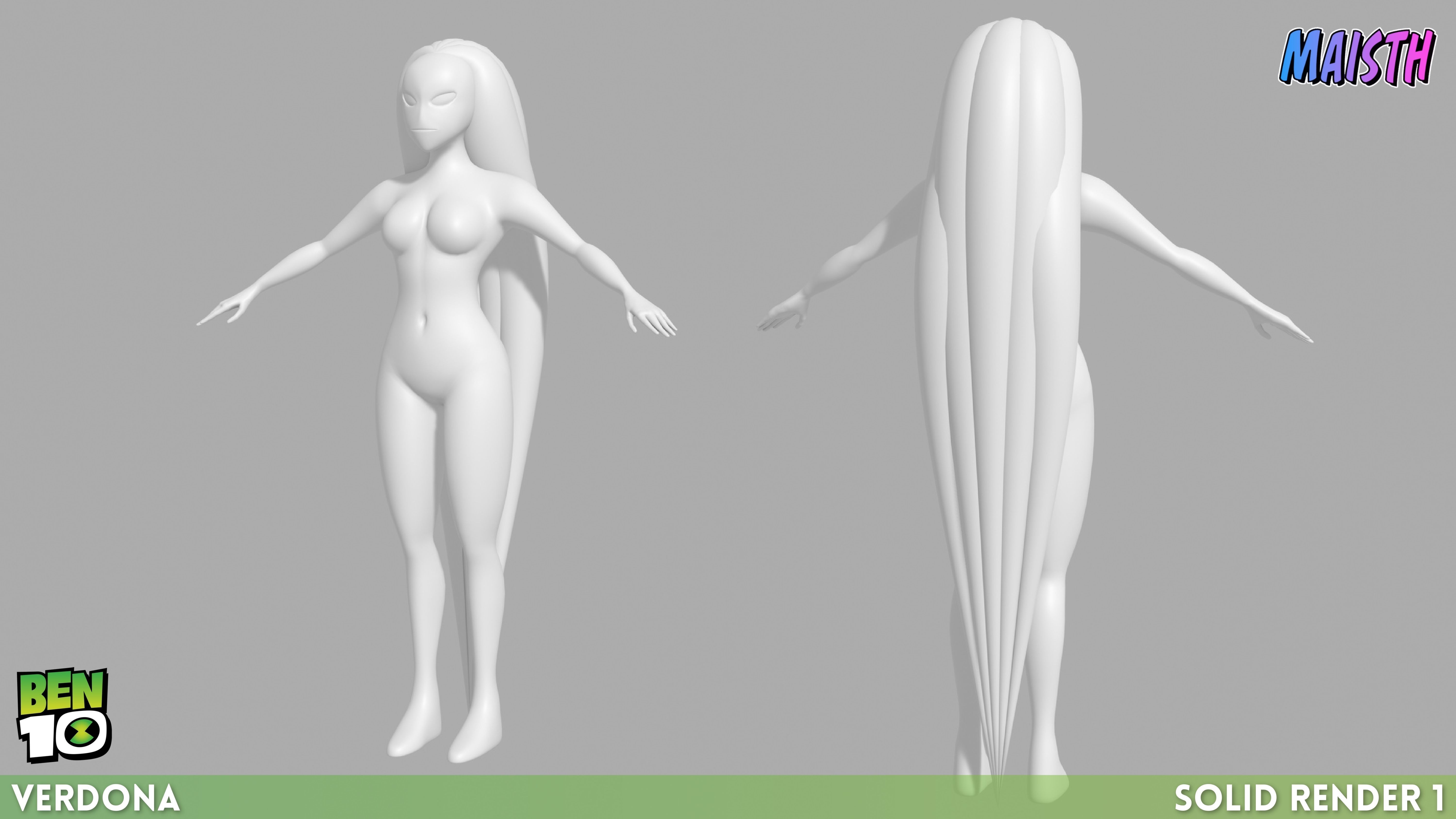 Verdona - Ben 10 - 3D Model 3D model_4