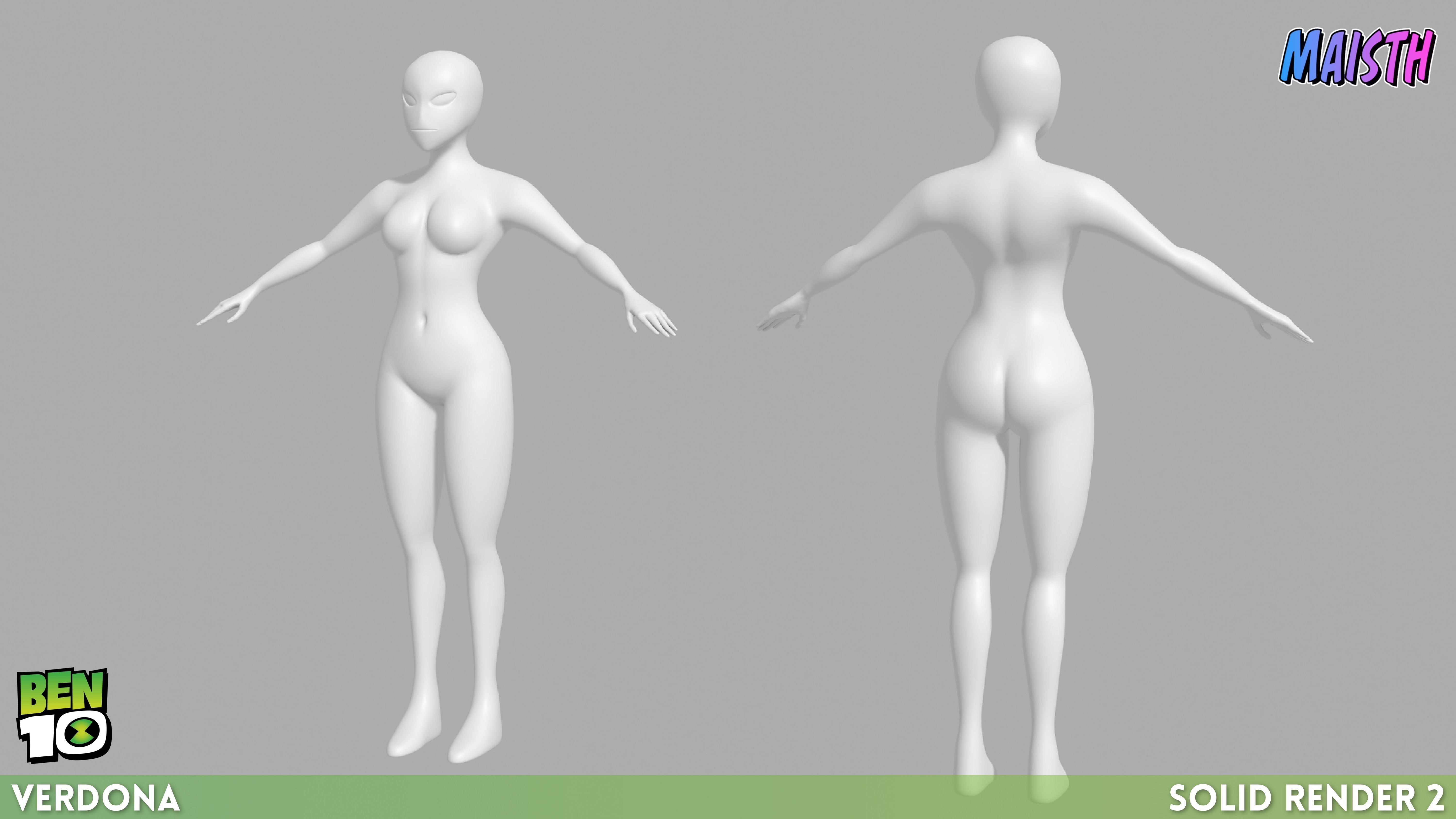 Verdona - Ben 10 - 3D Model 3D model_5