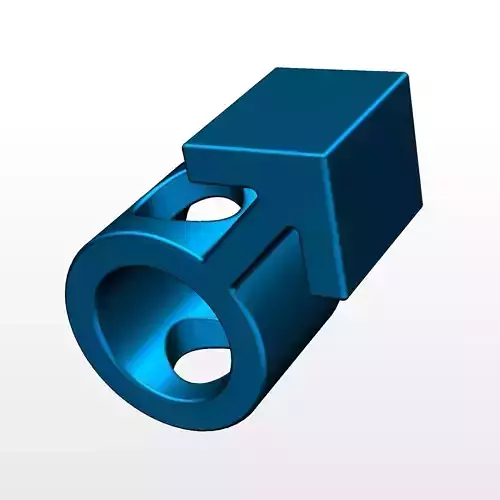 Male Gender 3D Model 3D print model