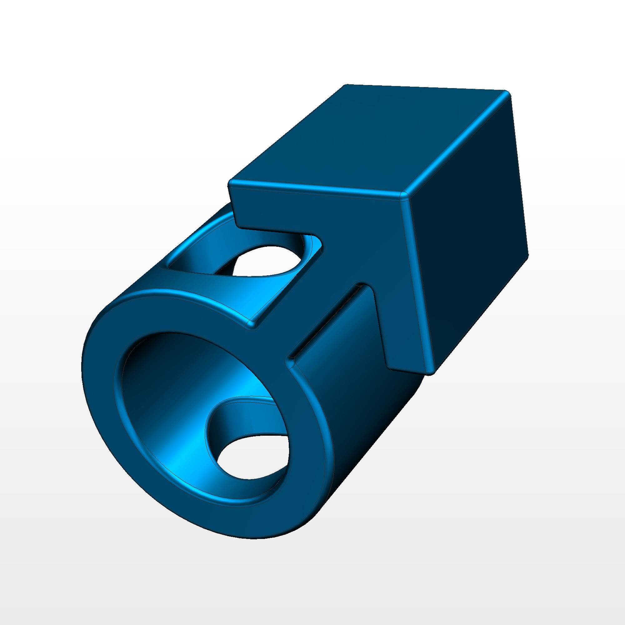 Male Gender 3D Model 3D print model_3