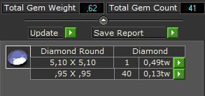 engagement ring 3D print model_6