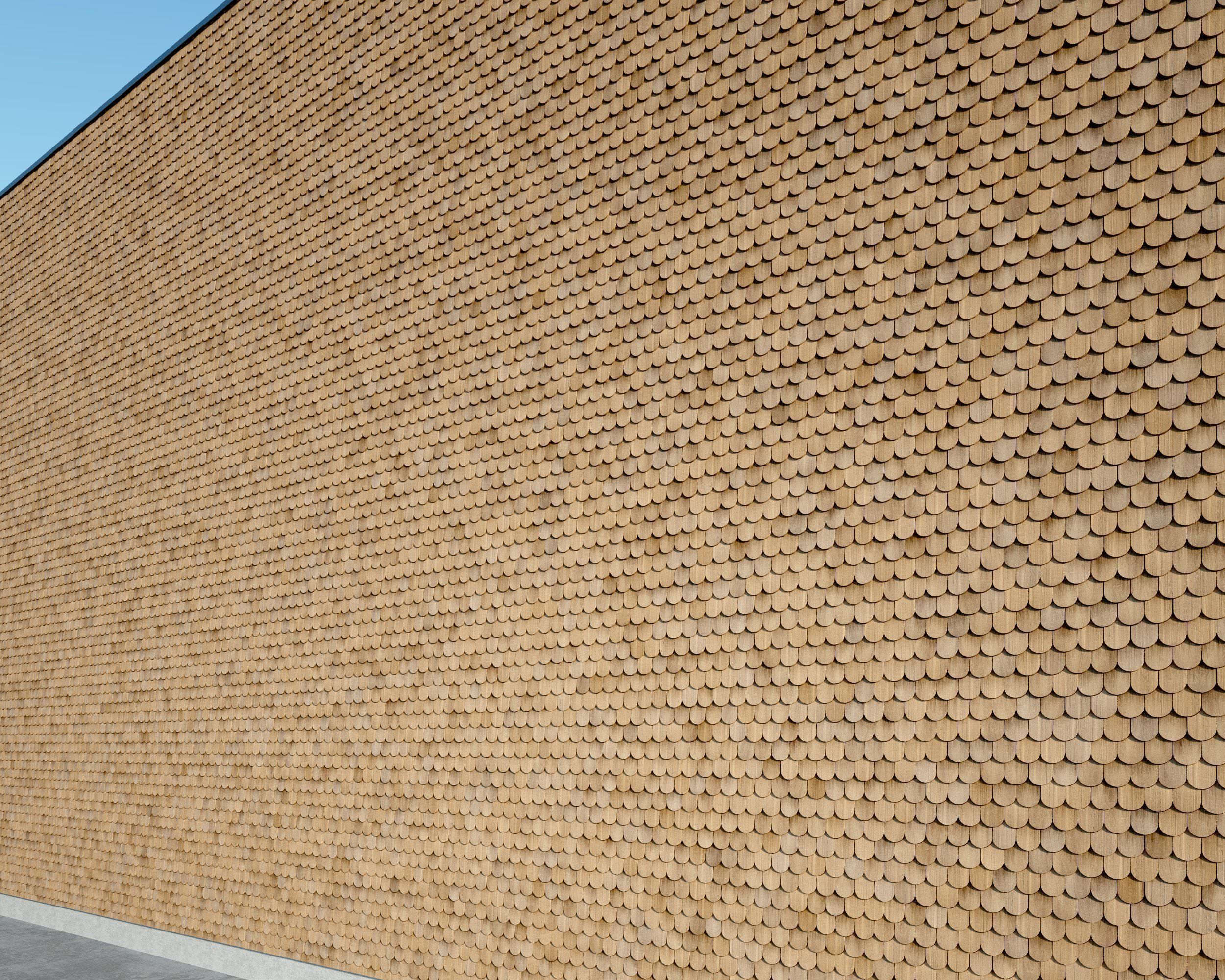 Woodfacades vol03 Wood Shingles 8K Seamless PBR Materials Texture_6