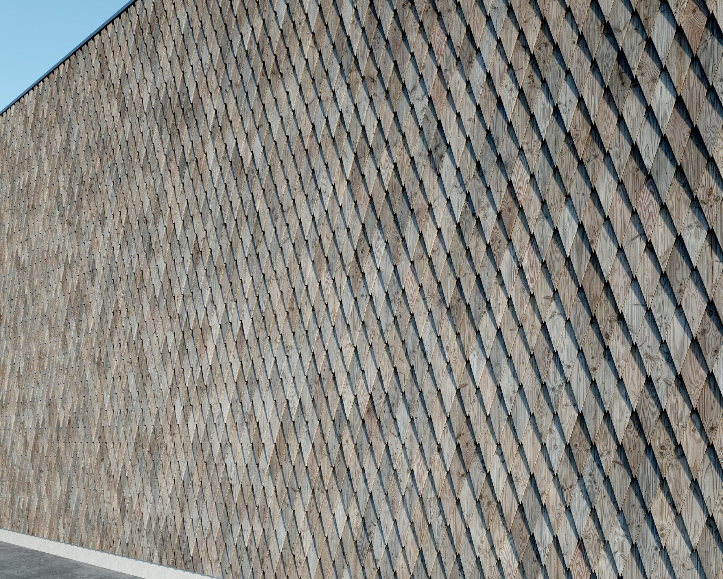 Woodfacades vol03 Wood Shingles 8K Seamless PBR Materials Texture_4