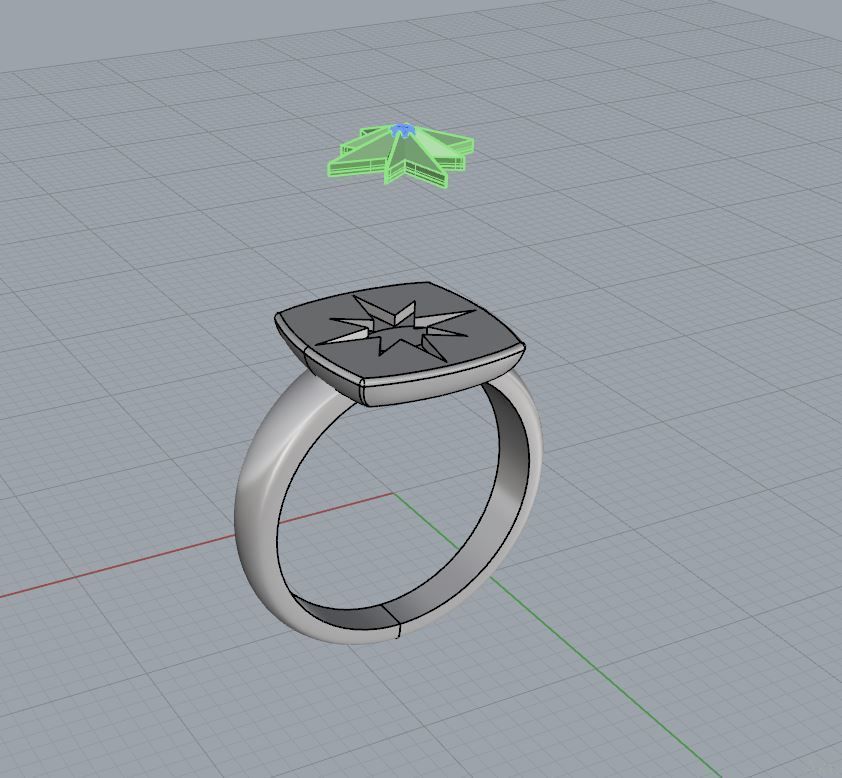 ring ring 3D print model_4