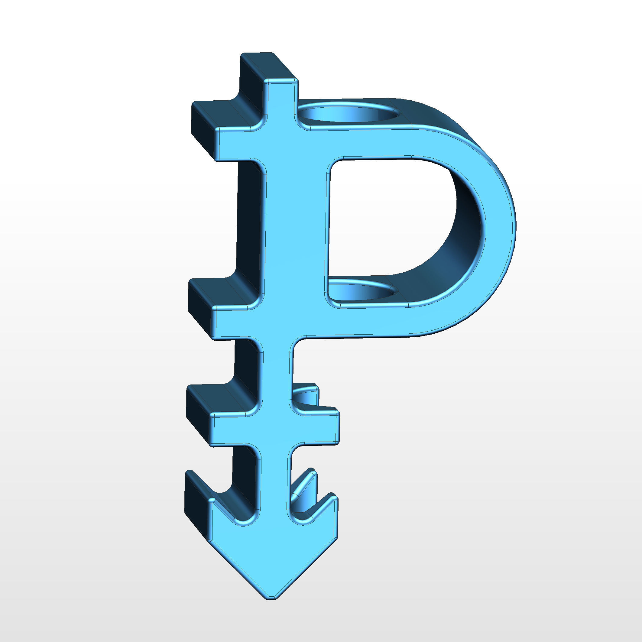 The ultimate symbol of pansexuality 3D print model_1